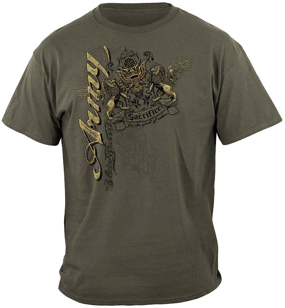 Army Lions Elite Breed T-Shirt - front view