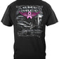 Elite Breed Armed Forces Fight Cancer T-Shirt - back view