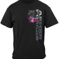 Elite Breed Armed Forces Fight Cancer T-Shirt - front view