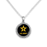 U.S. Army Rope Edge Necklace