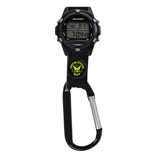 US Navy Multi-function Digital Carabiner Watch