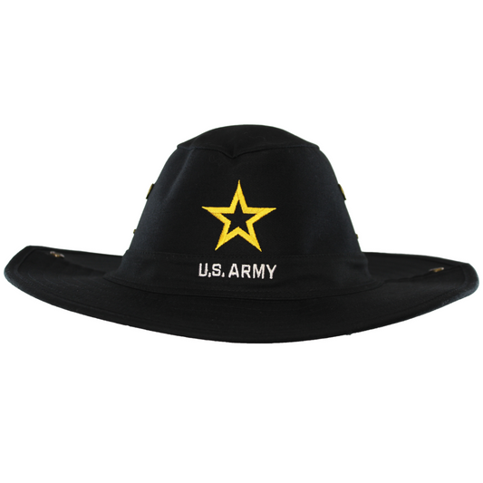 US Army Black Military Hunter Hat