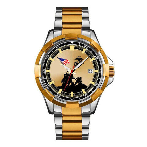 USMC Analog Quartz Dress Watch
