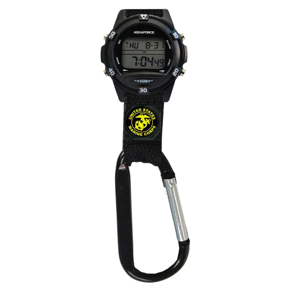 USMC Multi-function Digital Carabiner Watch – Military Republic