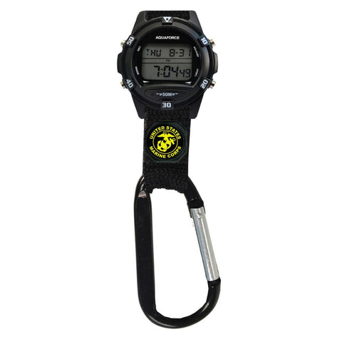 USMC Multi-function Digital Carabiner Watch