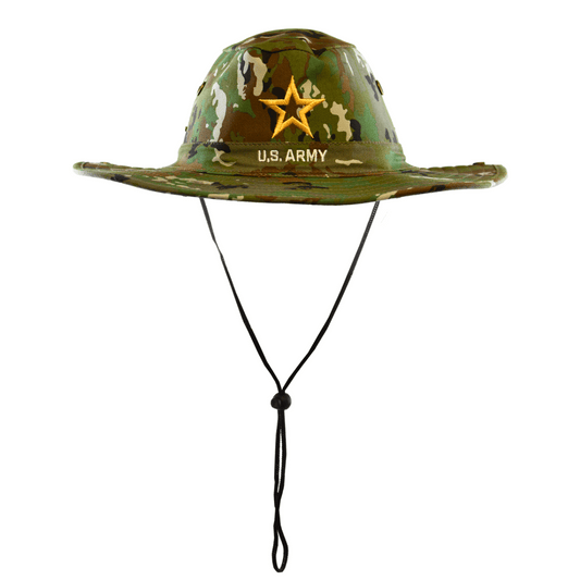 US Army Digital Camo Military Hunter Hat- Made in the USA