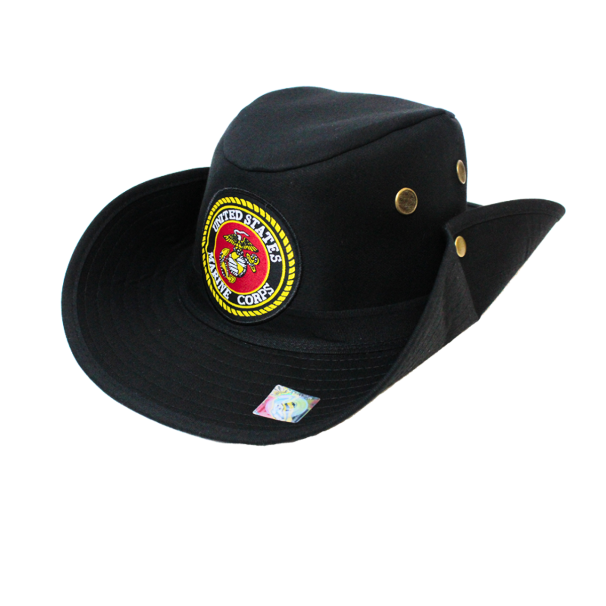 US Marines Black Military Hunter Hat