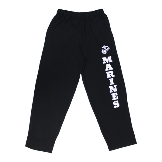 US Marines Unisex Black Lounge Pants Imported