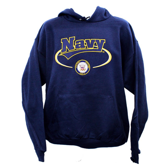 US Navy Banner Hooded Sweatshirt