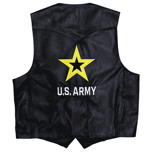 U.S. Army Leather Vest