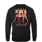 Four of a Kind Poker Long Sleeve Shirt - back view