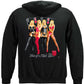 Four of a Kind Poker Hoodie - back view