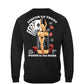 Liquor Up Front Poker in the Rear Classic Long Sleeve Shirt - back view