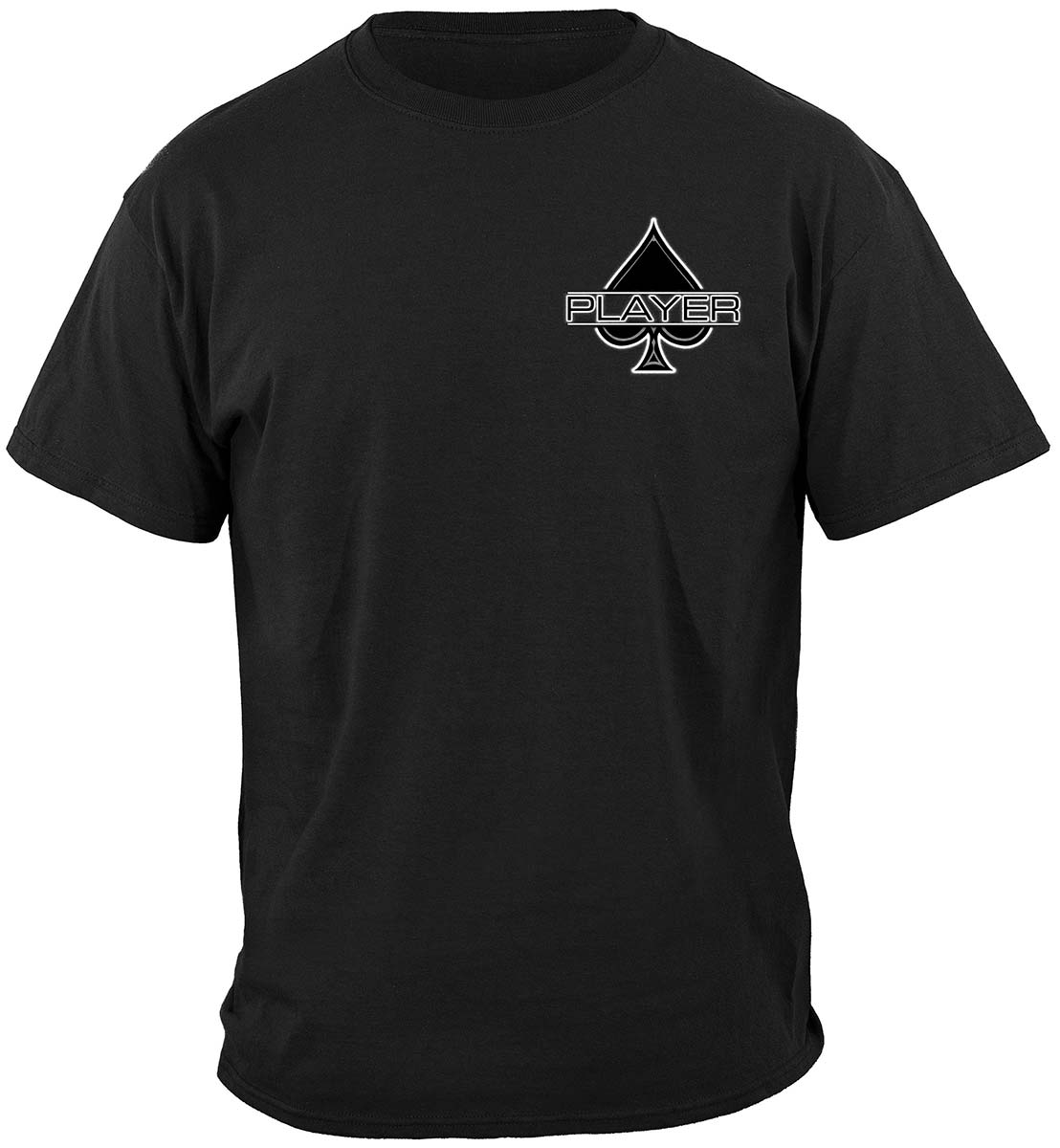 Player Poker T-Shirt - front view