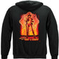 Hot and Dirty Firefighter Hoodie - back view