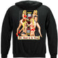 It's Good to Be King Poker Hoodie - back view