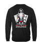 Hold 'Em Girl Poker Long Sleeve Shirt - back view