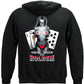Hold 'Em Girl Poker Hoodie - back view