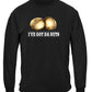 Hello Ladies Poker Long Sleeve Shirt - front view