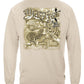 Wicked Fish On the Beach Long Sleeve Shirt - back view