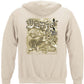 Wicked Fish On the Beach Hoodie - back view