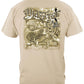 Wicked Fish On the Beach T-Shirt - back view