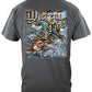 Wicked Fish On the Rocks T-Shirt - back view