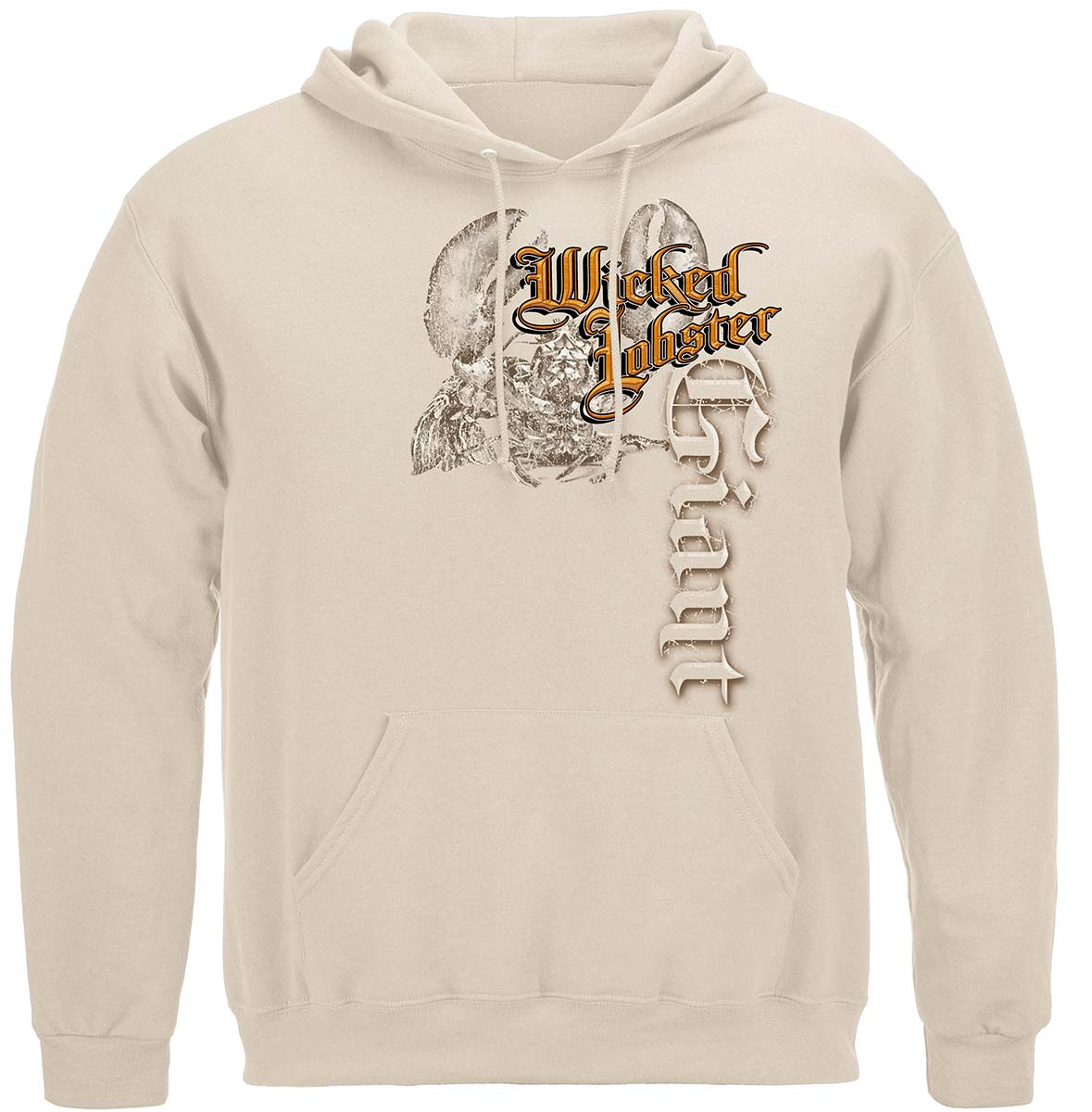 Wicked Lobster Hoodie - front view