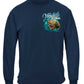 Wicked Fish Fighting Bucktail Fluke Lure Long Sleeve Shirt - front view