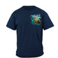 Wicked Fish Fighting Bucktail Fluke Lure T-Shirt - front view