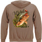Wicked Fish Muskie Hoodie - back view