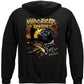 Wicked Hunt Ducks and Dogs Hoodie - back view