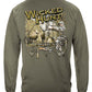 Wicked Hunt Bow Hunting Long Sleeve Shirt - back view