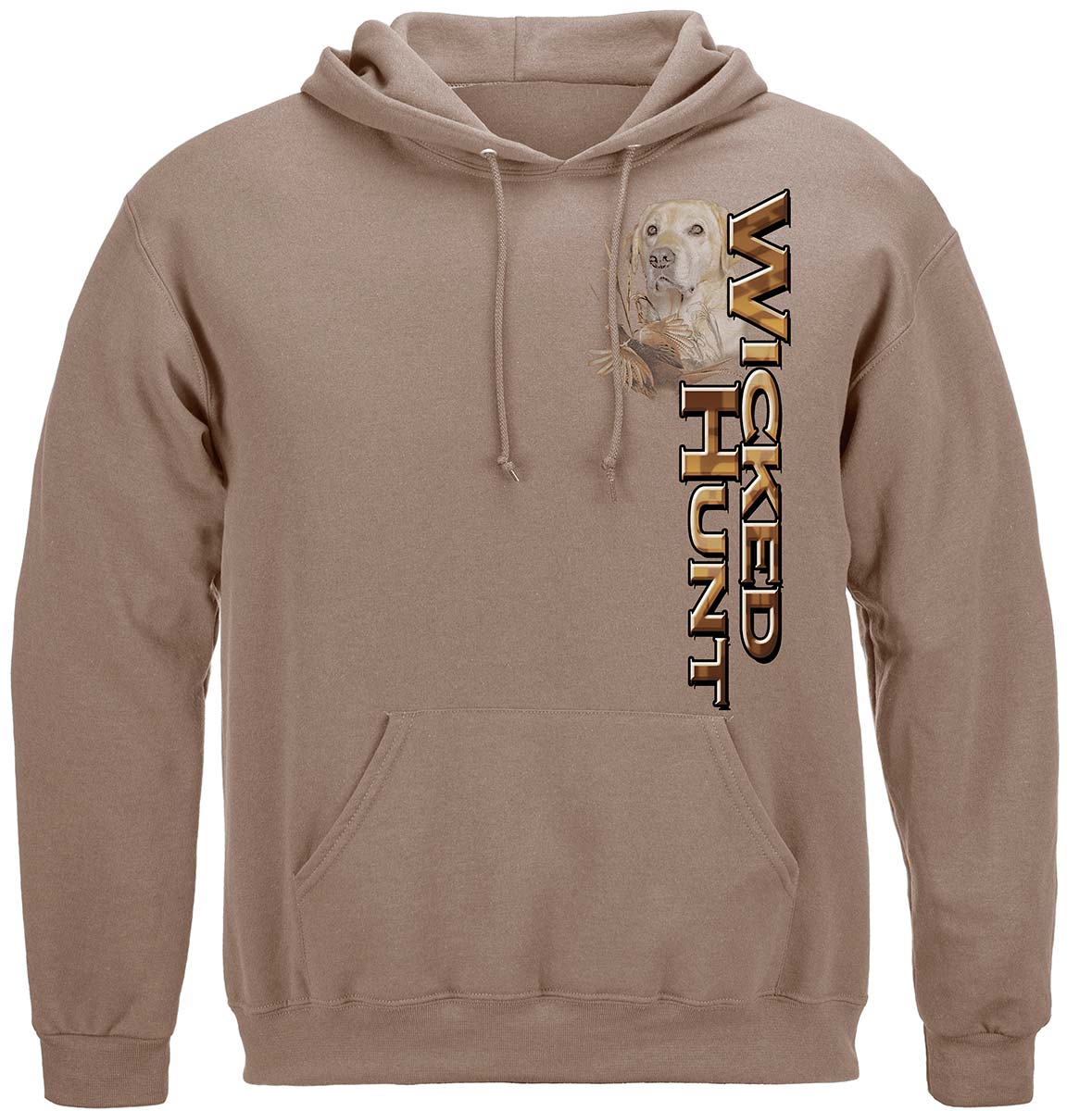 Wicked Hunt Birds Hoodie - front view