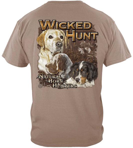Wicked Hunt Birds T-Shirt - back view
