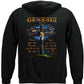 Hunting Genesis 27:3 Bible Verse Hoodie - back view