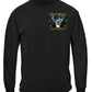 Hunting Old Indian Saying Vegetarian Bad Hunter Long Sleeve Shirt - front view