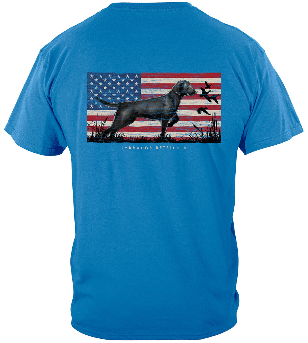 Bird Hunting Dog Labrador Retriever T-Shirt - back view