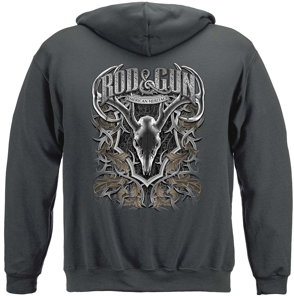 Hunting Rod and Gun American Heritage Hoodie - back view