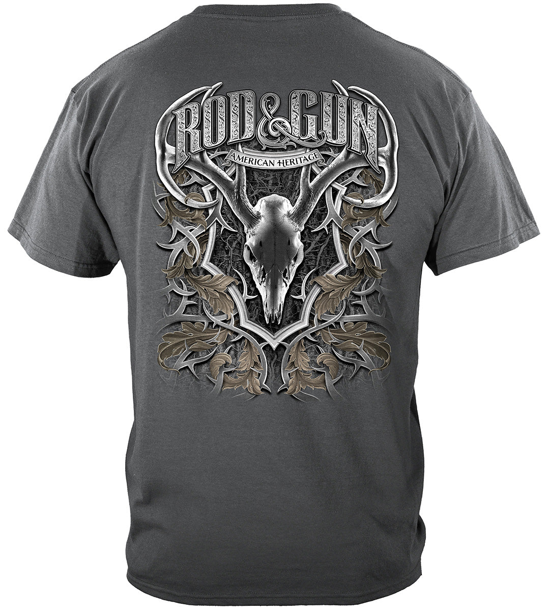 Hunting Rod and Gun American Heritage T-Shirt - back view