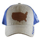 U.S. Air Force Map Design Adjustable Mesh Cap – view 2
