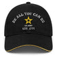 U.S. Army Be All You Can Be Est. 1775 Embroidered Cap - Black