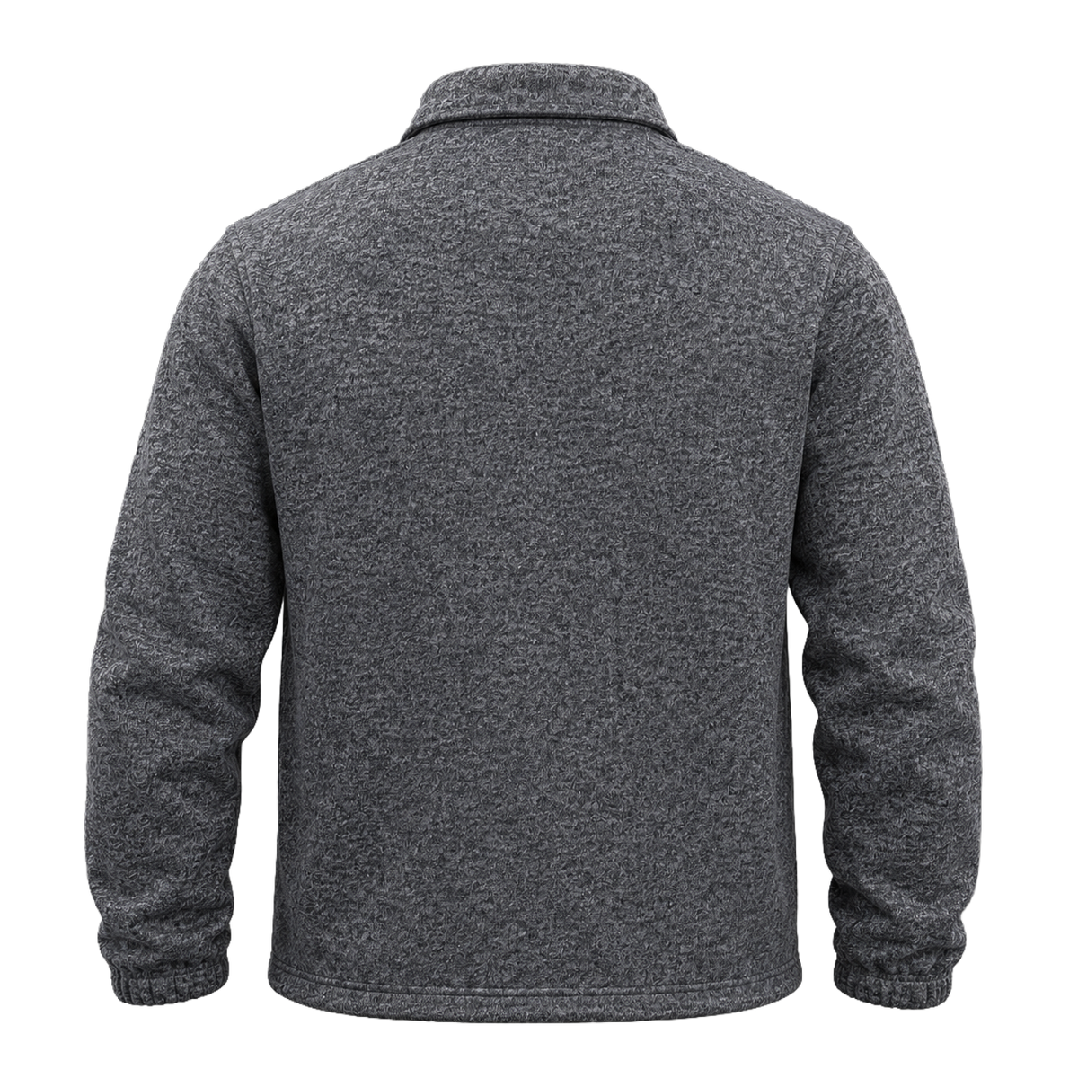 U.S. Army Herringbone Tweed Fleece 1/4-Zip Jacket – view 2