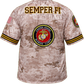 U.S. Marines Digital Camo Embroidered Football Jersey – view 2