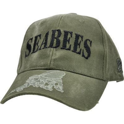 Seabees Olive Cap
