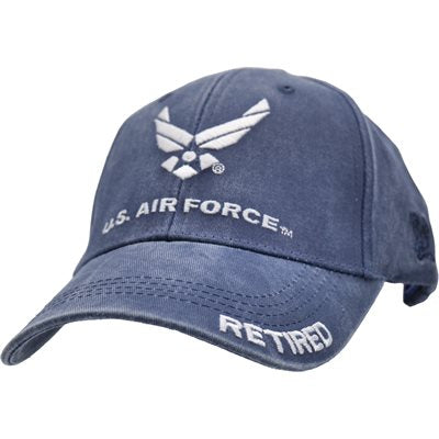 U.S. Air Force Retired Cap – Washed Navy