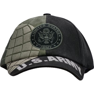 U.S. Army Globe Cap – Olive and Black