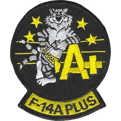 F-14A Plus Patch – 4 Inch