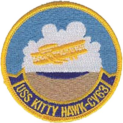 USS Kitty Hawk CV-63 Patch – 3 Inch