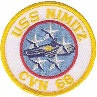 USS Nimitz CVN-68 Patch – 3 Inch